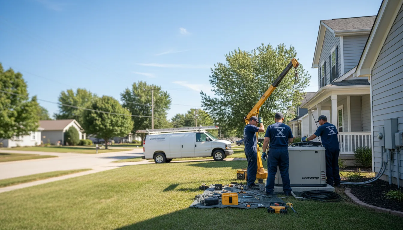 Generator Installation in Vanderpool, TX near me
